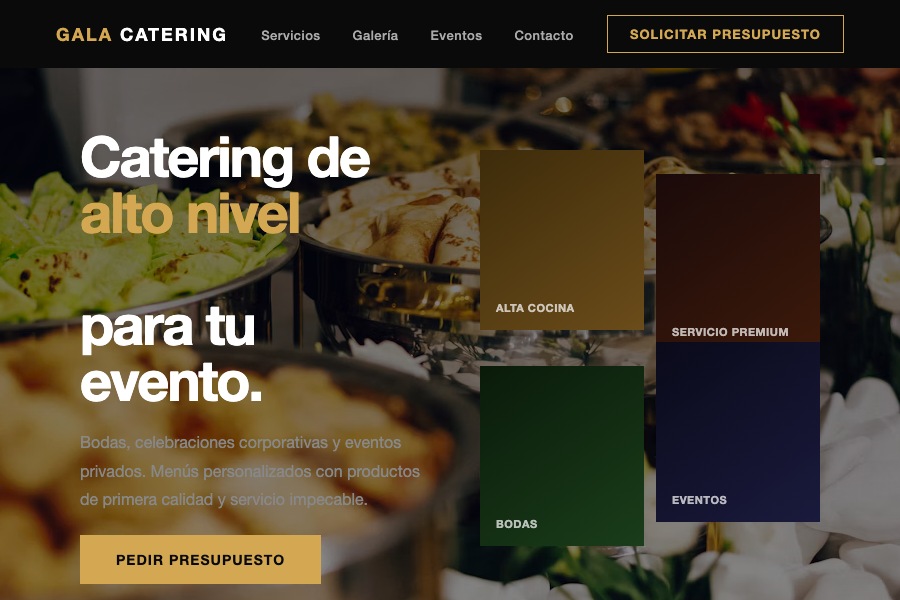 Web catering