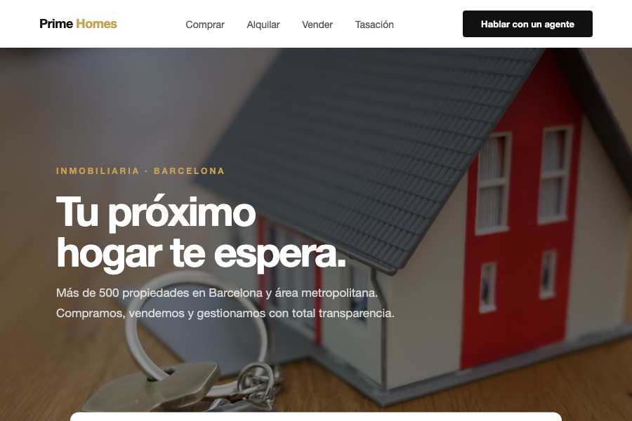 Web inmobiliaria