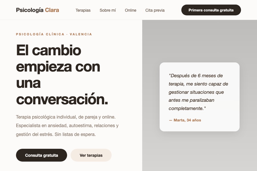 Web psicología