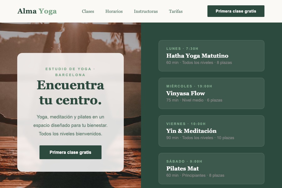Web yoga